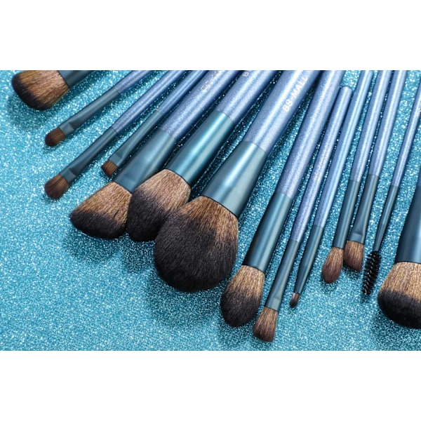 BS03 - BS-MALL 14 stk. eksklusive Make-up / makeup børster af bedste kvalitet 150
