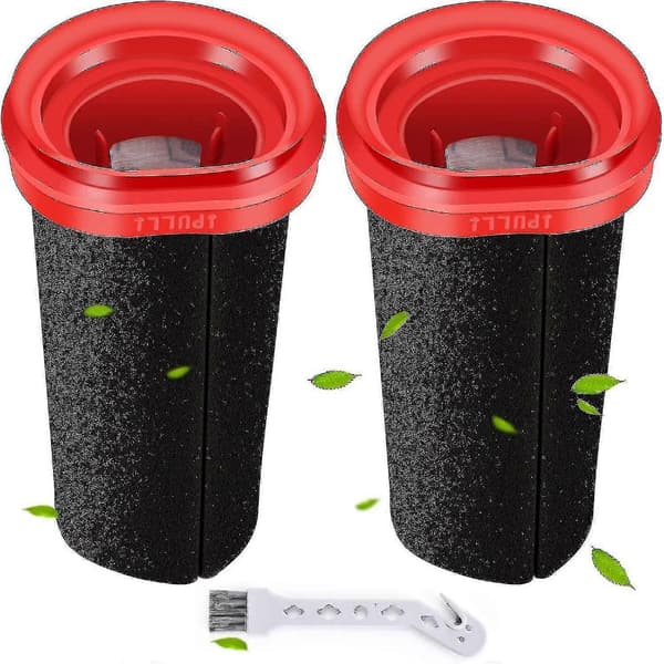 2 stk. filter til Bosch Flexxo Serie 4 filter BBH32101 BBH3ZOO25 BBH3211GB 25.2V /21.6V erstatningsfilter