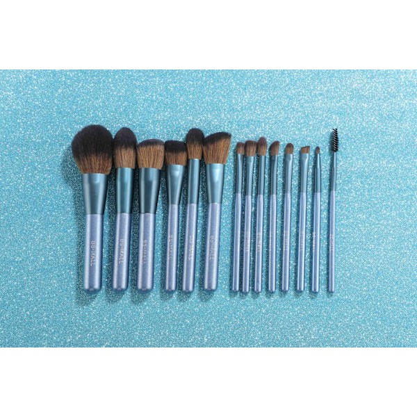 BS03 - BS-MALL 14 stk. eksklusive Make-up / makeup børster af bedste kvalitet 150