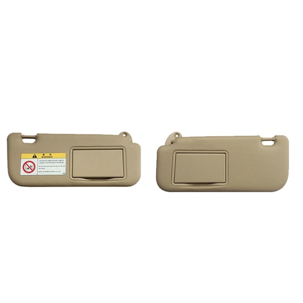 Solskydd för bilvindruta, beige beige beige left