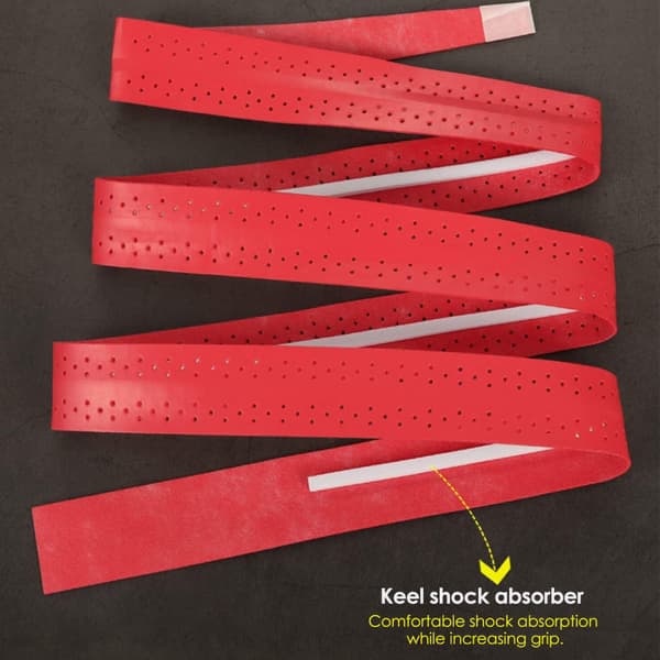 Grepptejp, halkfri, badminton grepp, tennis grepptejp, svettabsorberande, ventilerande