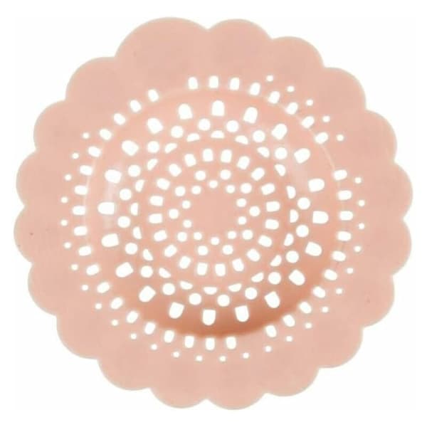 Blomsterformet silikonfilter for vask, dusj og servant, PV