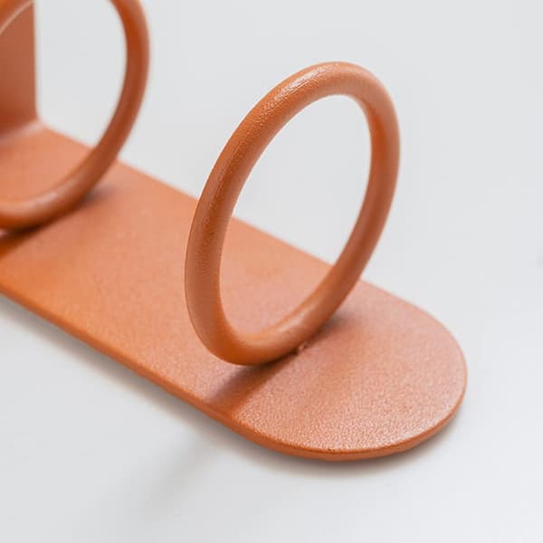 (Sort+Orange) 2 stk. elektrisk tandbørsteholder, tandbørsteholder