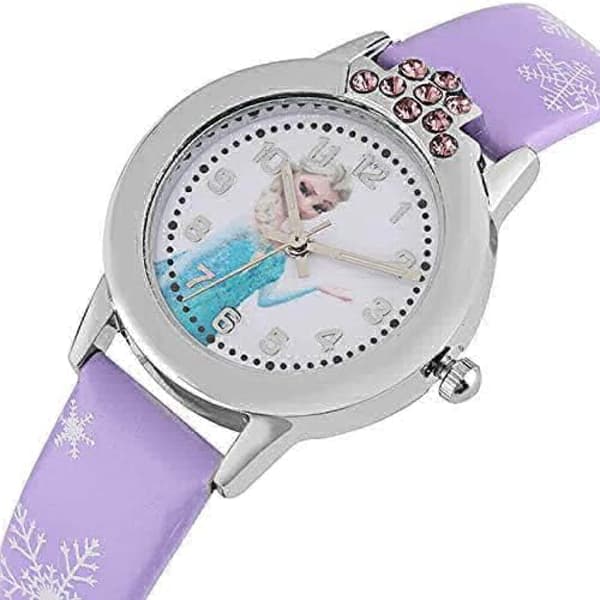 Frost Snefnug Elsa og Anna Prinsesse Børne Smartwatch Lilla