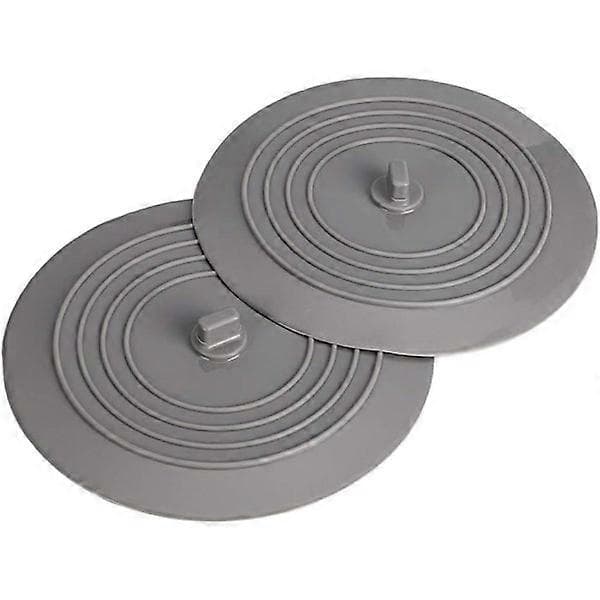 2-pack 15 cm Universal Silikongummi - Badkarspropp Avloppsplugg för Kök Badrum Handfat Badkar