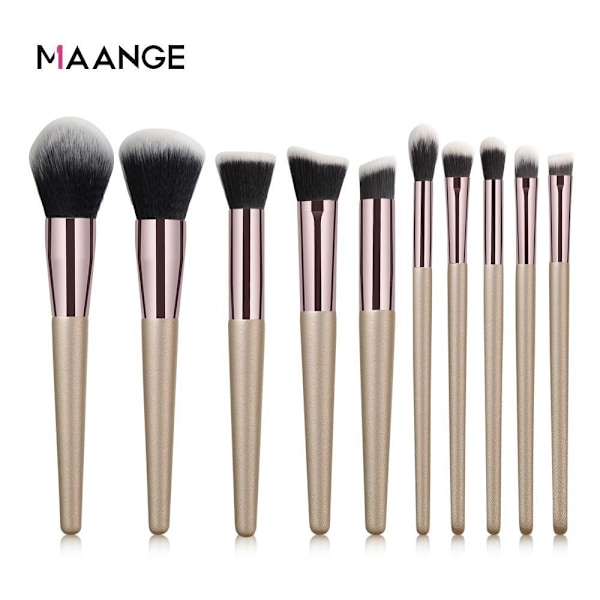 MAG5773 Premium - 10 stk. eksklusive Make-up / makeup børster af bedste kvalitet 150
