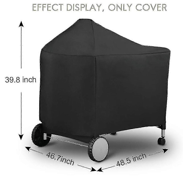 Vattentätt Grillöverdrag för Weber 7152 124x65x101cm