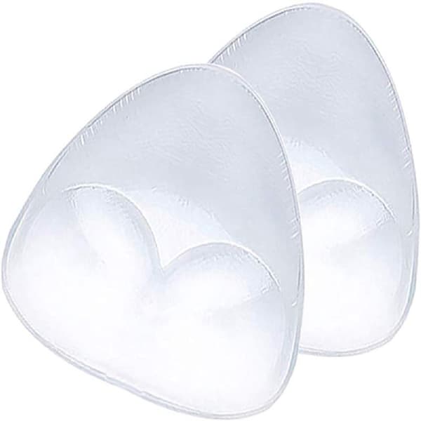 Transparenta silikoninlägg för BH - Triangulära (2 x 90 gram)