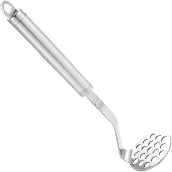 Bazhou Potatispress, Vitlökspress i Rostfritt Stål (1 st, Silver)