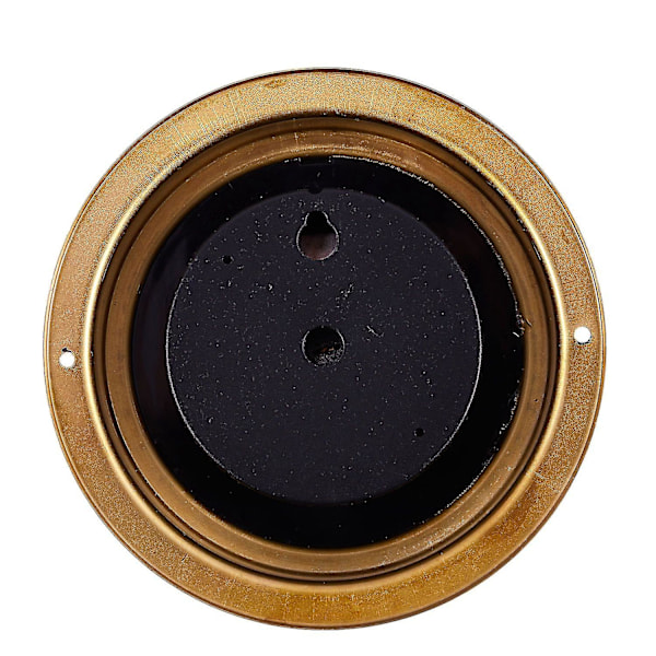 Termometer Hygrometer Barometer Klockor 2 Hela Set Väderstation Mätare Gold