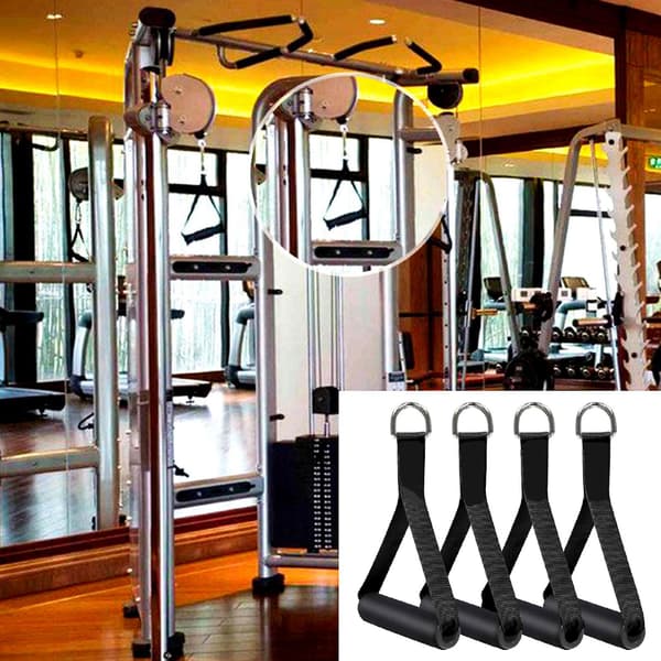 4-pack dragbandsgrepp med uppgraderat skumgrepp för fitness