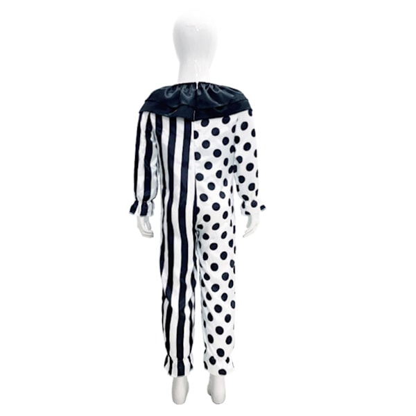 Halloween Kostume Cosplay Film Terrifier Jumpsuit til Børn Drenge Piger Tv Art The Clown Joker Horrorfest Tøj B B 140cm