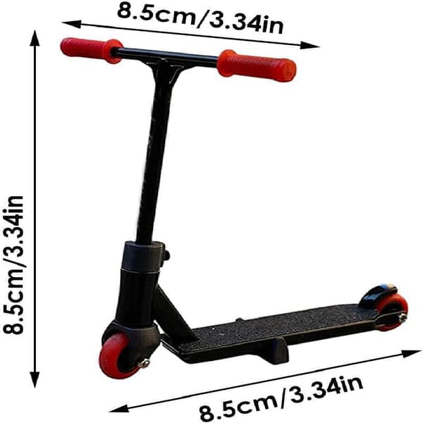 9-delt skatepark-sett for fingerboard, mini finger skateboard og ramper