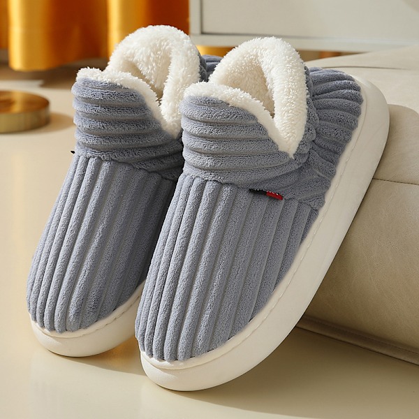 Men and Women's Winter Slippers,Warm Slippers, Warm and Cozy Cloud-Shaped Slippers for Men and Women, Non-Slip Slippers for Indoor and Outdoor