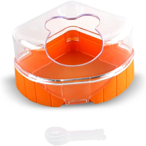 Plastik hamster badeværelse, hamster badekar, hamster sandbad beholder til små dyr