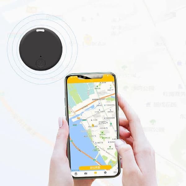 stk GPS Tracker Smart Locator med Bluetooth, Mini Trådløs Tracker, Nøkkel