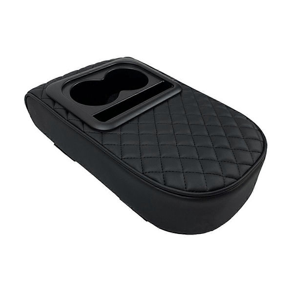 Bilens midtkonsoll armlene pute, med koppholder og telefonholder