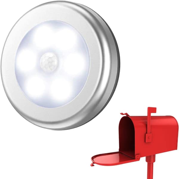 LED bevægelsessensor skabslys, LED bevægelsessensorlys - LED bevægelsessensorlys natlys, bevægelsesaktiveret LED postkasselys