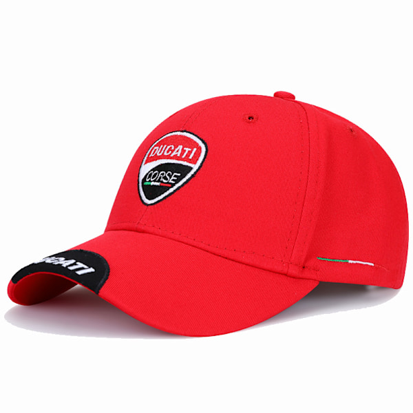 Kirjailtu Kuljettajan Lippis Musta Style 5 Red