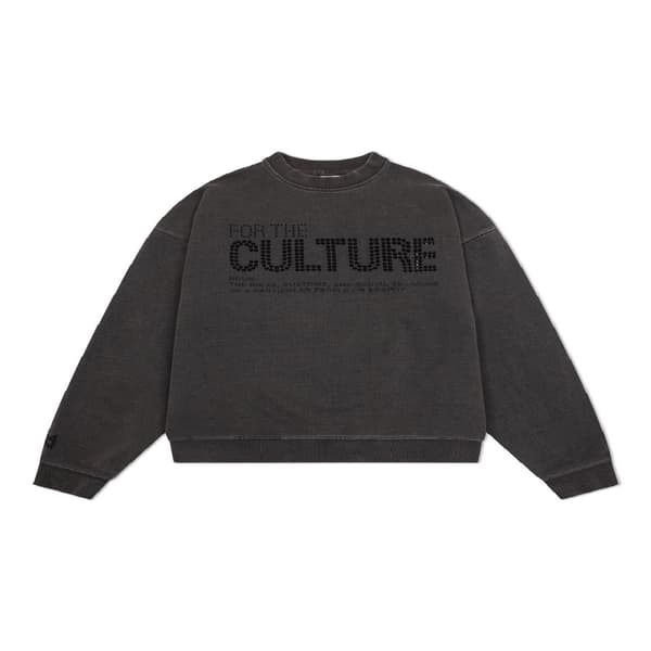 Ny efterår/vinter hættetrøje med rhinstensbogstaver — Oversized pasform i amerikansk stil, retro-trendy pullover, letvægts unisex sweatshirt. A6 XXL