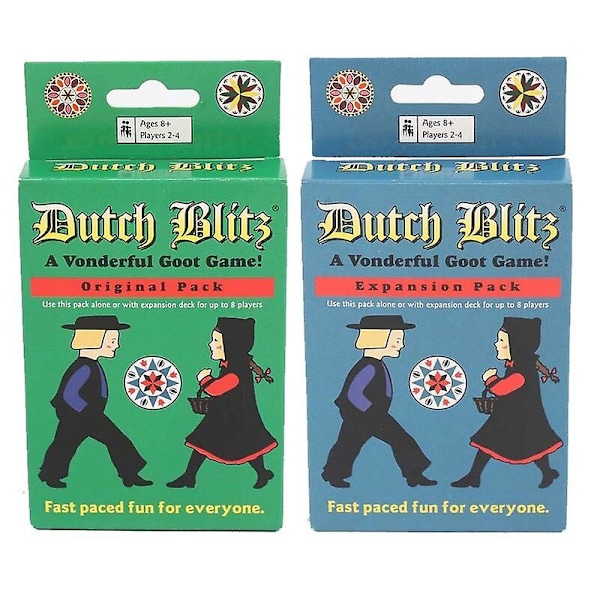 Dutch Blitz -korttipelin peruslaajennus Dutch Expansion