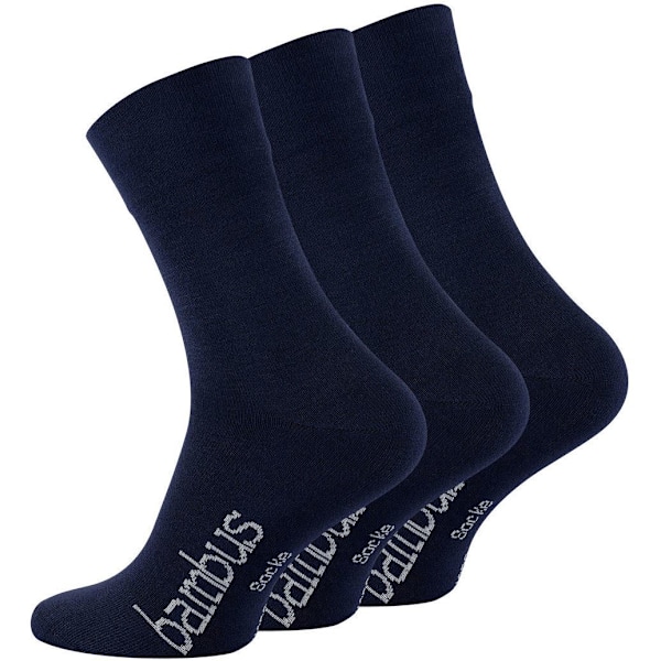 Bambustrumpor 9-pack Marinblå 43-46 Navy