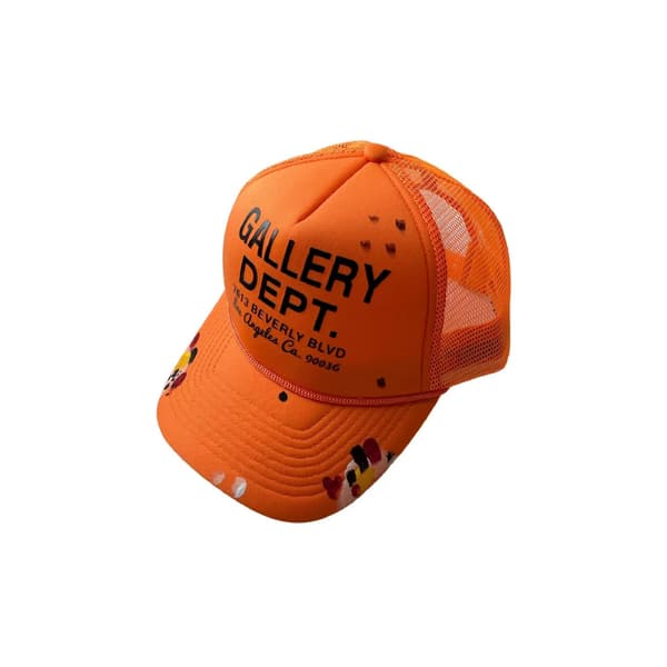 GALLERY DEPT Grafitti Letter Baseballkeps orange