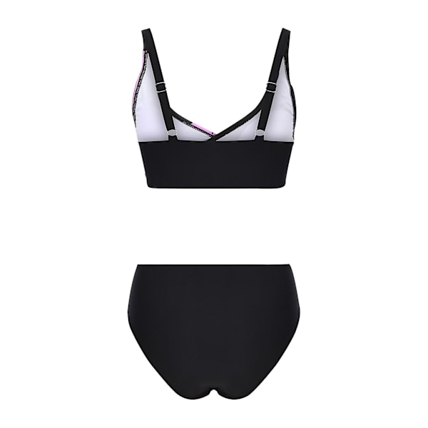 Badedragt Kvinder Badedragt Kvinder Print Sæt Badedragt Todelt Bh Badetøj Strandtøj Kvinder Bikini Badedragter Hot Pink XL Hot Pink
