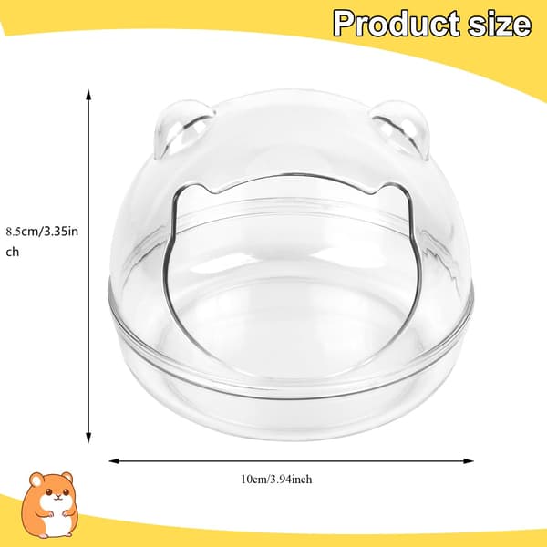 1 hamsterin hiekkakylpy M（12*8.5cm）