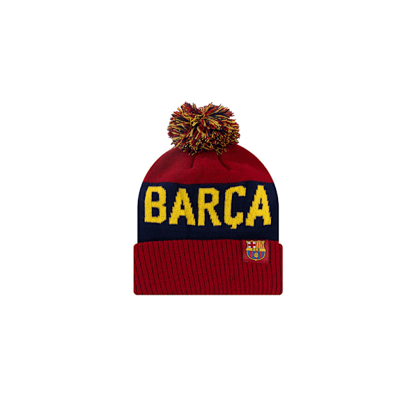 Football club knitted hat, cold-proof and warm autumn and winter wool hat