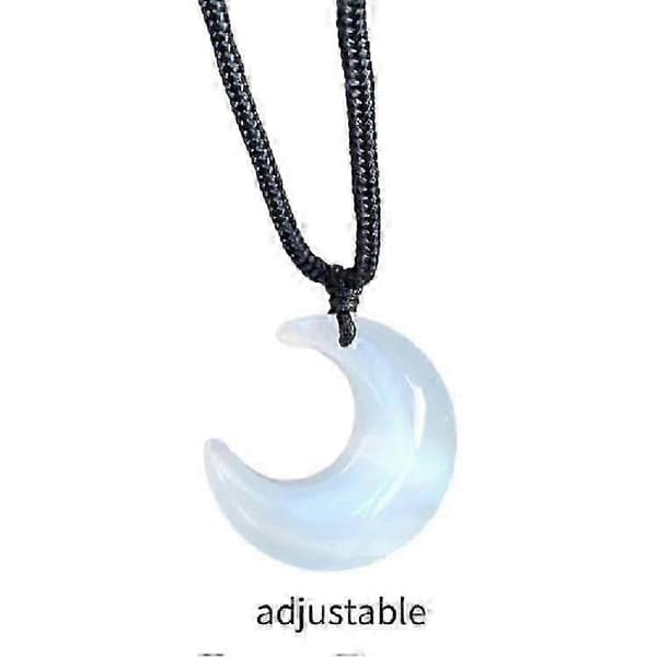 Krystal Halvmåne Vedhæng Halskæde Kravebenskæde Choker Statement Smykker!XX8 1