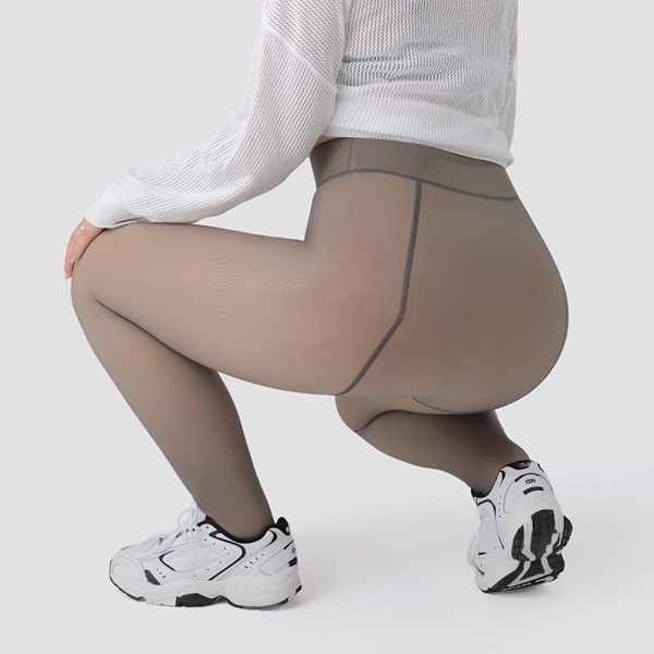 Varma Tights Svart-Halv Fot Svart-Halv F Black-half foot Black-half foot