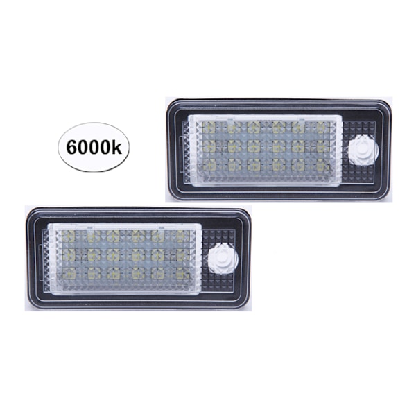 Audi A3 S3 A4 S4 RS4 RS6 A5 A6 C6 S6 Q7 LED-rekisterikilven valaistus 60