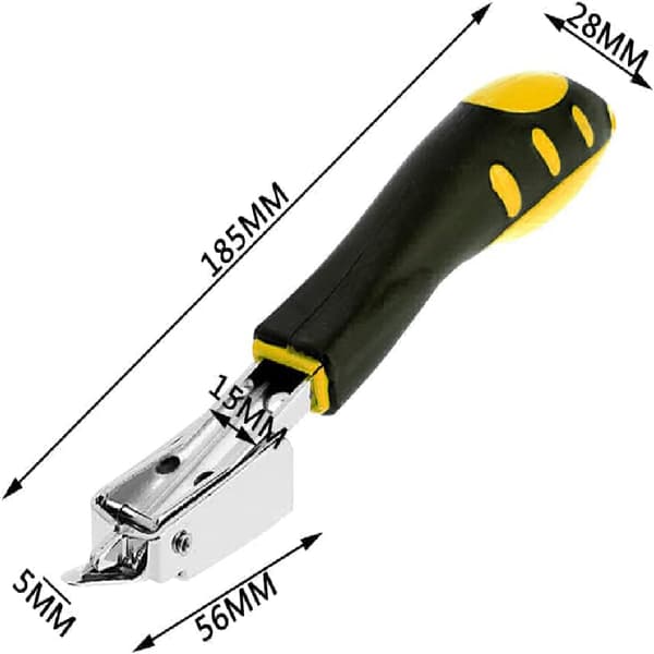 Kraftig stiftemaskin Kraftig spikerpistol Stiftemaskin Rask stiftemaskin for spikring av dørkarmer og møbler