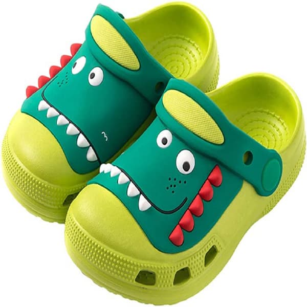 Barnesko Gutter Jenter Sommer Tøfler Småbarn Strand Dinosaur Sandaler 5.5-13.5 Barn