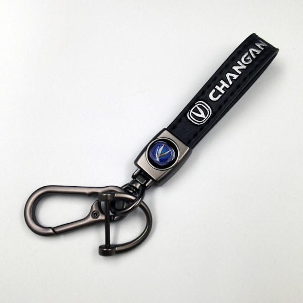 Personlig Metall Bilnyckelring med Logotyp - Lädernyckelring för Män Ingen Logotyp Svart Labrador Ingen Logotyp Svart Lab Silver Hardware No logo black label