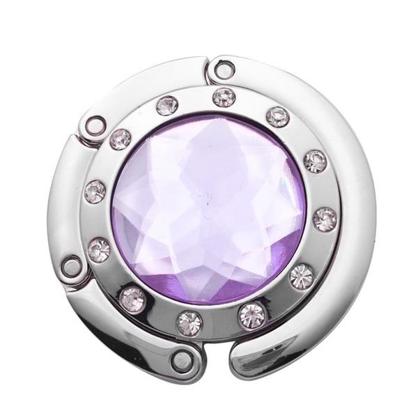 Veskekrok Rhinestone - 16 forskjellige farger Grön (Mörk)