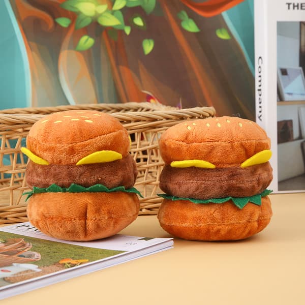 stk. kæledyr hamburger legetøj