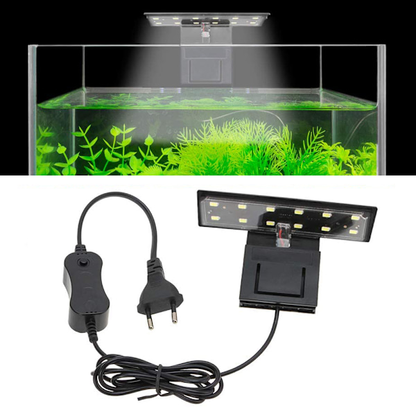 X3 fiskeakvarium LED-belysning skala fiskeakvarium lys høy lysstyrke