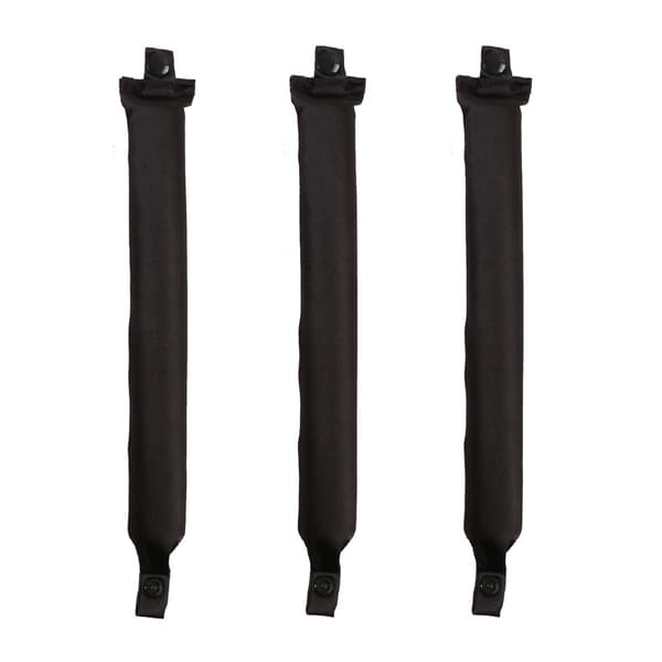 SOHO Heatless Flexi Rod Buns Musta - Lämmittömät kiharat