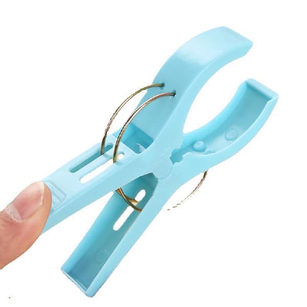 Badehåndkleklemmer Stolklips Håndkleholdere, Plastklesklyper