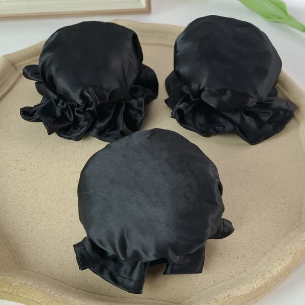 SOHO Heatless Flexi Rod Buns Sort - Krøller uden varme