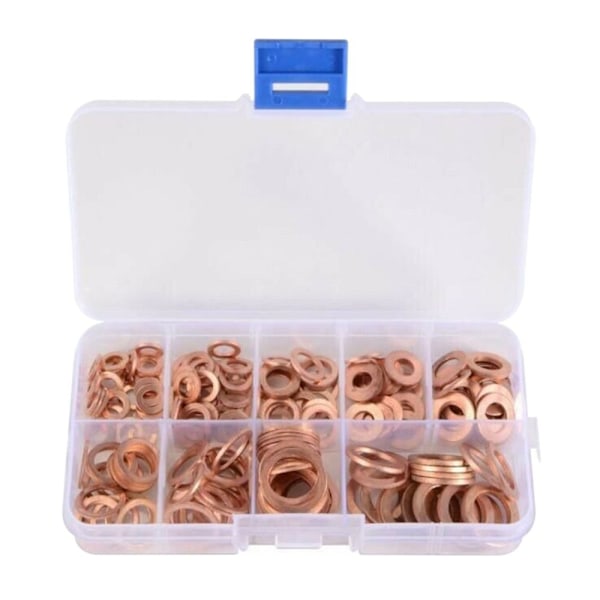 Kupari Tiiviste Kuparinen Kiinteä 200 kpl 200PCS