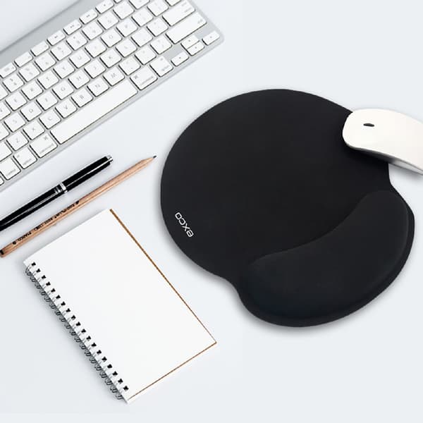 Ergonomisk musematte med håndleddsstøtte, søte musematter med sklisikker PU-base for hjemmekontor, arbeid, studier, enkel skriving