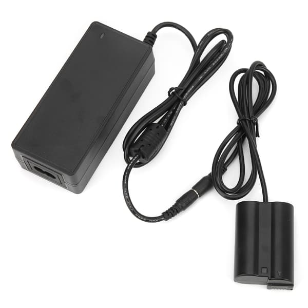 Nätadapter DC-koppling ENEL15 Fullt avkodat dummybatterisats för Nikon D500 D600 D610 D750 (Pris)