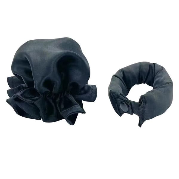 SOHO Heatless Flexi Rod Buns Sort - Krøller uden varme