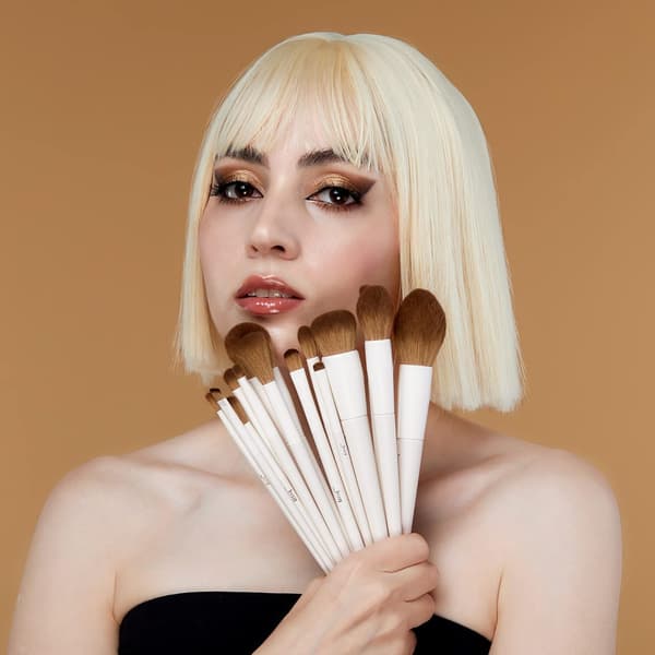 Makeupbørster sæt makeupbørster 10 stk Makeupbørste Foundation