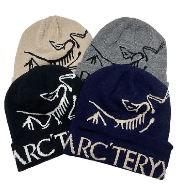 Arc'teryx Bird Word Toque Navy Void Ullmössa Unisex Varma Vintermössor navy blue