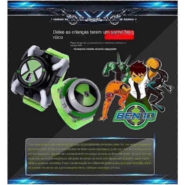 Varastossa Ben 10 Omnitrix Ben Omnitrix -kellohahmolelut Dai-kellot Omnitrix Ben10 Ben 10 -toimintahahmo lasten kellolahja army green