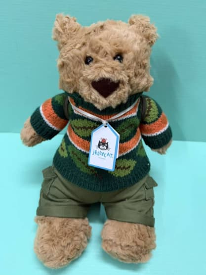 Jellycat Bartholomew Bear 'Vandring' Plyschleksak